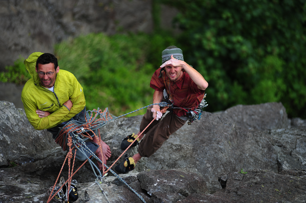 Here is What You Should Do When You are Belaying in Multi Pitch